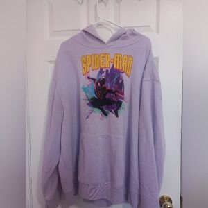 2/$20 Marvel Spider-Man Purple Hoodie